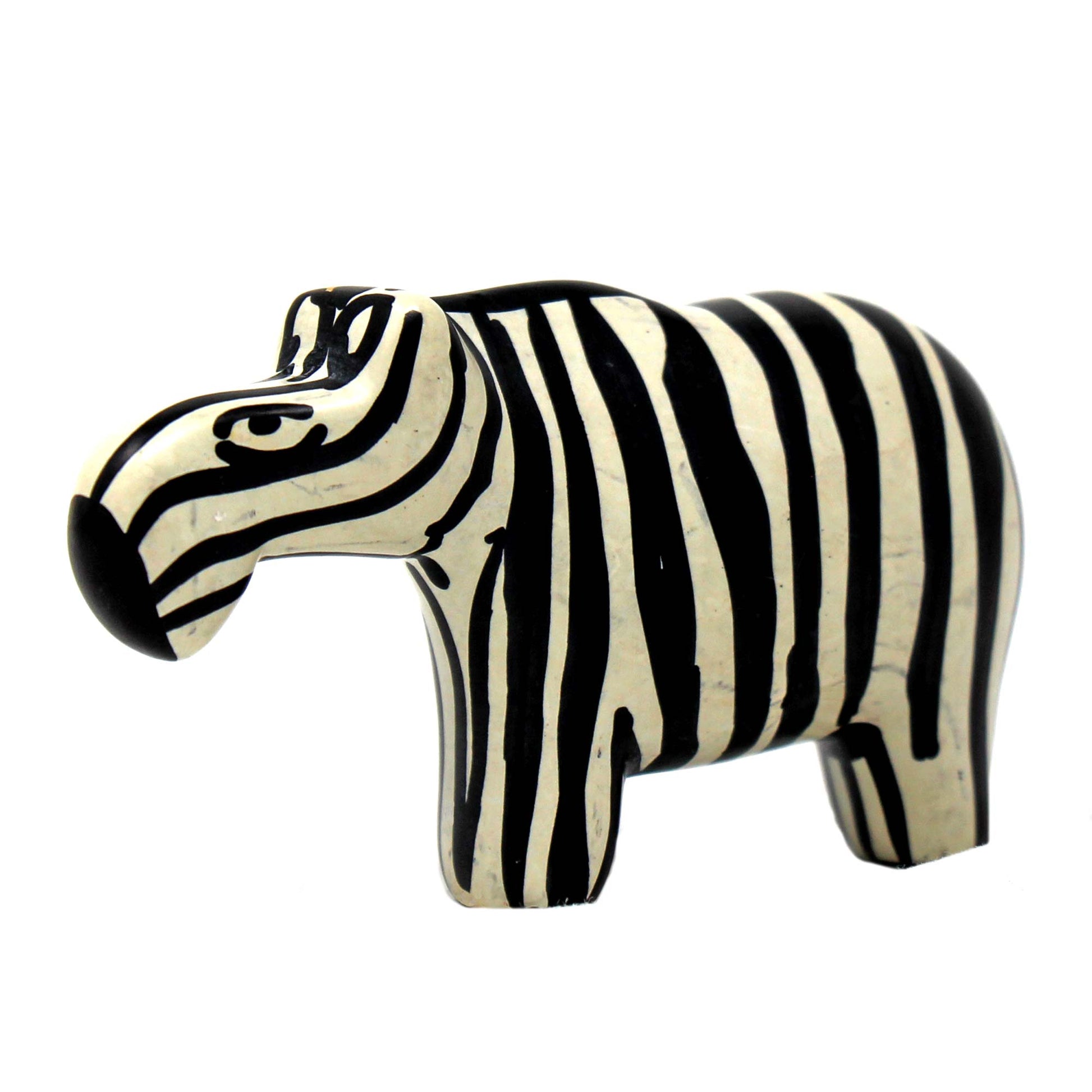 Zebra Soapstone Sculptures, Set of 2    Home Decor Supply | Online Retail | ShoreShopper.com