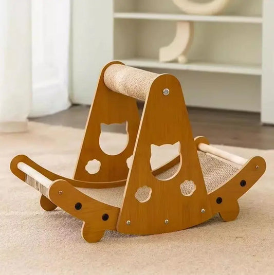 Durable Sisal Cat Scratching Mat - Crumb-Free Protective Floor Pad - ShoreCo.Shop