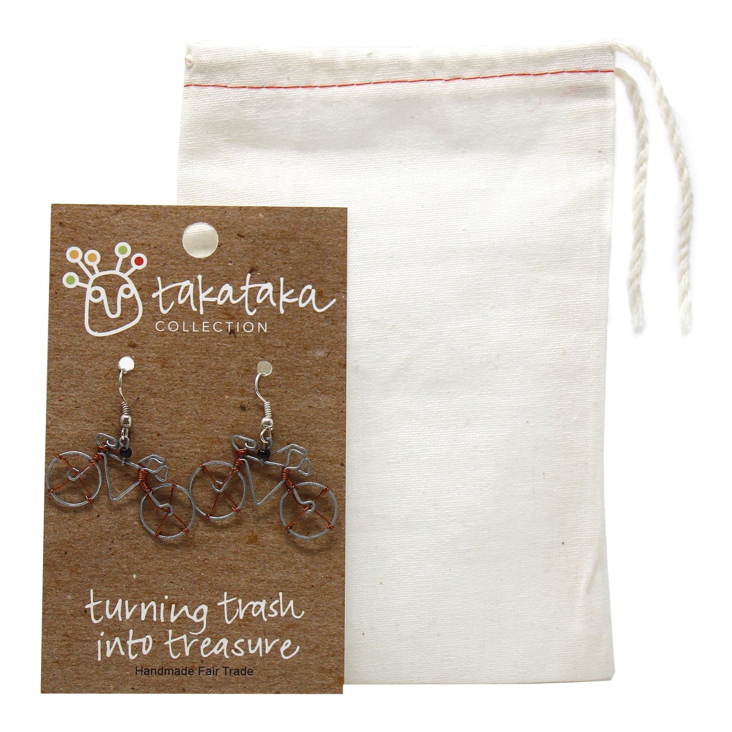 Wire Bicycle Earrings - Creative Alternatives    Home Decor Supply | Online Retail | ShoreShopper.com