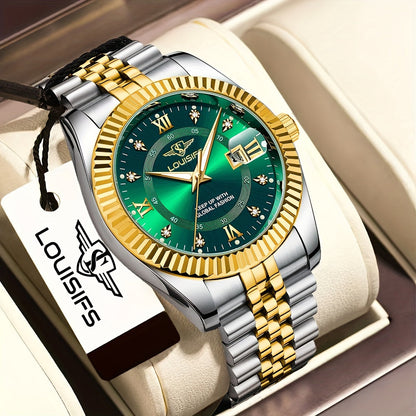 Men's High-end Watch Trend Fashion Business Calendar Luminous Quartz Watch    Home Decor Supply | Online Retail | ShoreShopper.com