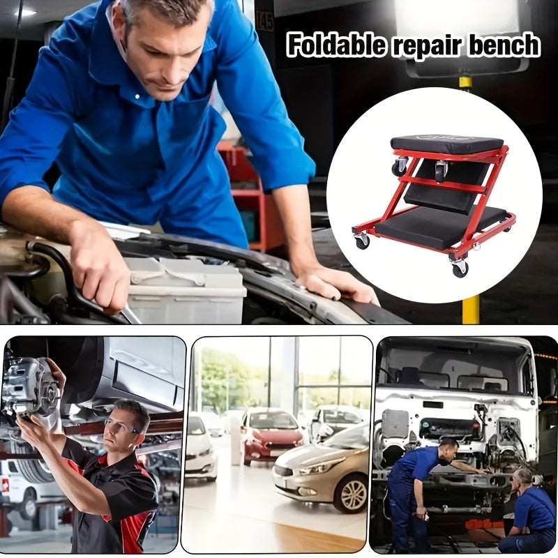 Pro-Series 3-in-1 Foldable Mechanic Creeper & Repair Platform | 550lbs Capacity    Home Decor Supply | Online Retail | ShoreShopper.com