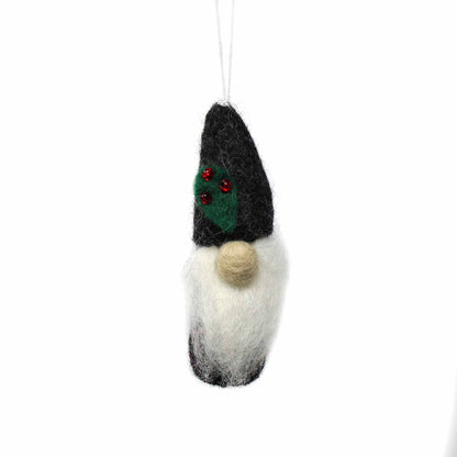 Christmas Gnome Felt Ornaments, Set of 3    Home Decor Supply | Online Retail | ShoreShopper.com