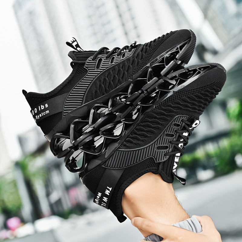 Athletic Footwear for Men - Cozy And Airy Sneakers, Practical, with a Soft Sole Ideal for Prolonged Standing, Featuring a Fish Scale Pattern for Gym Workouts, Walking, And Outdoor Pursuits    Home Decor Supply | Online Retail | ShoreShopper.com