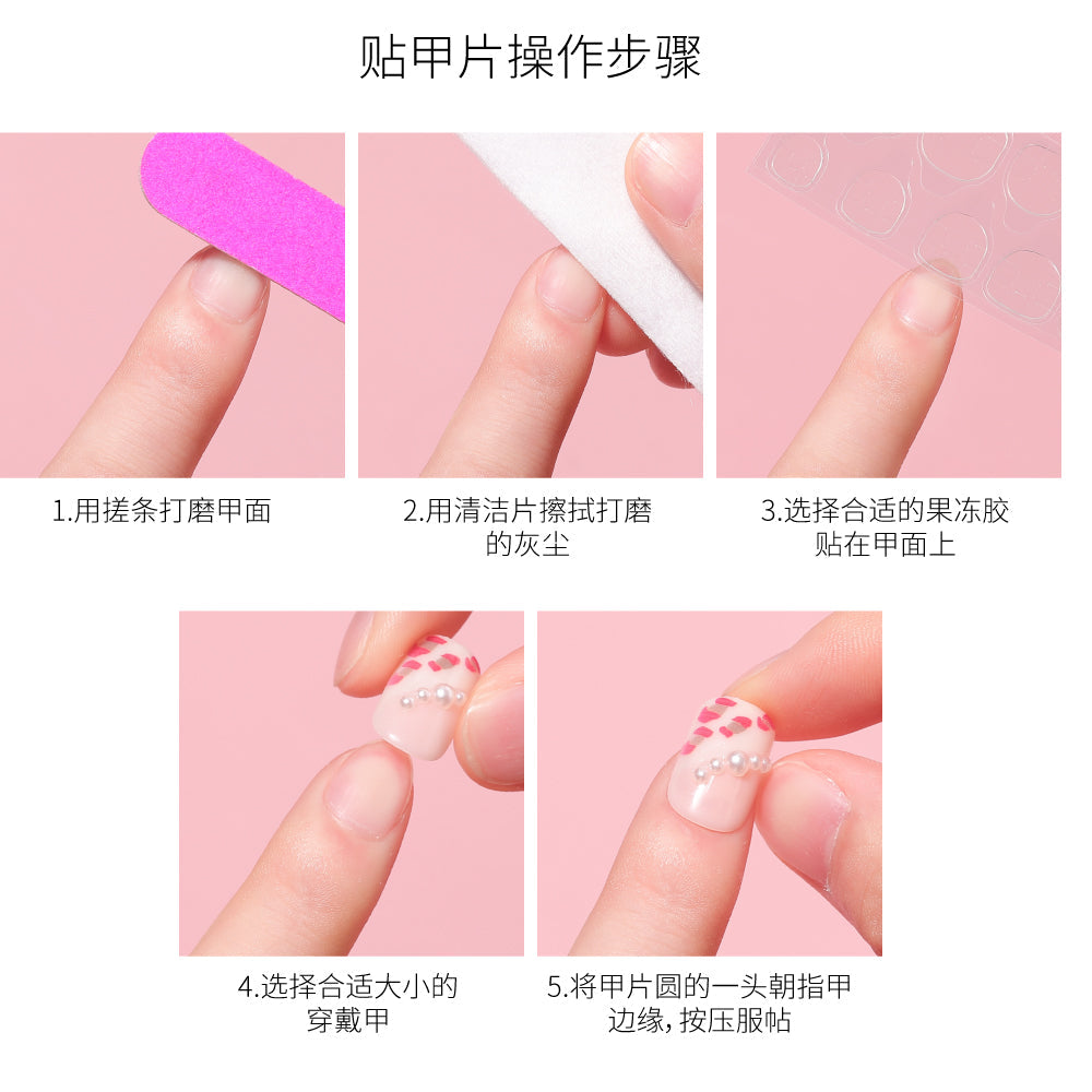 Fake Nail Patches Hand Wearing Art    Home Decor Supply | Online Retail | ShoreShopper.com