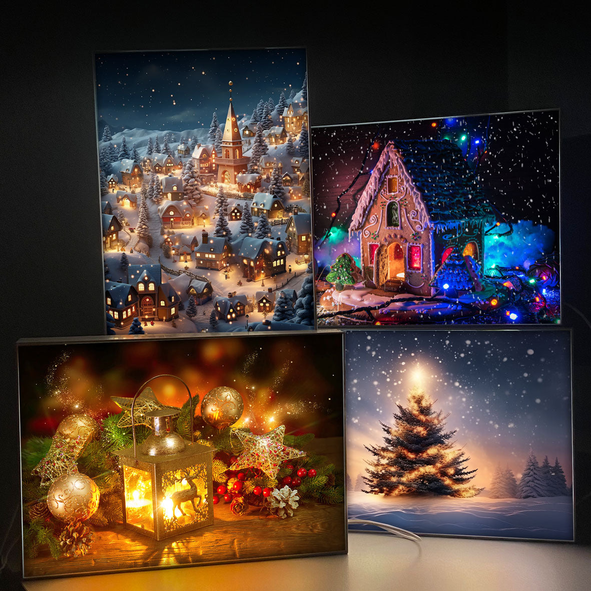 Changsha Night View Light Painting Desktop Two-dimensional Sketch Atmosphere Three-color Led Luminous Paint    Home Decor Supply | Online Retail | ShoreShopper.com