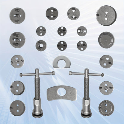 Portable Brake 22pcs. Tool Set Rewind Caliper Pistons, Seal Damage, Brake Pad    Home Decor Supply | Online Retail | ShoreShopper.com