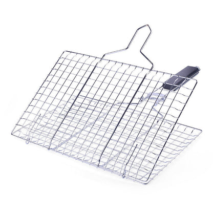 Detachable Grill Net Foldable Grill Square Grilled Vegetable Basket Grilled Fish    Home Decor Supply | Online Retail | ShoreShopper.com