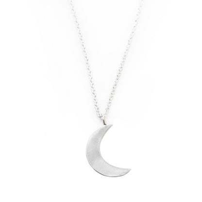 Silverpolished Crescent Moon Necklace    Home Decor Supply | Online Retail | ShoreShopper.com