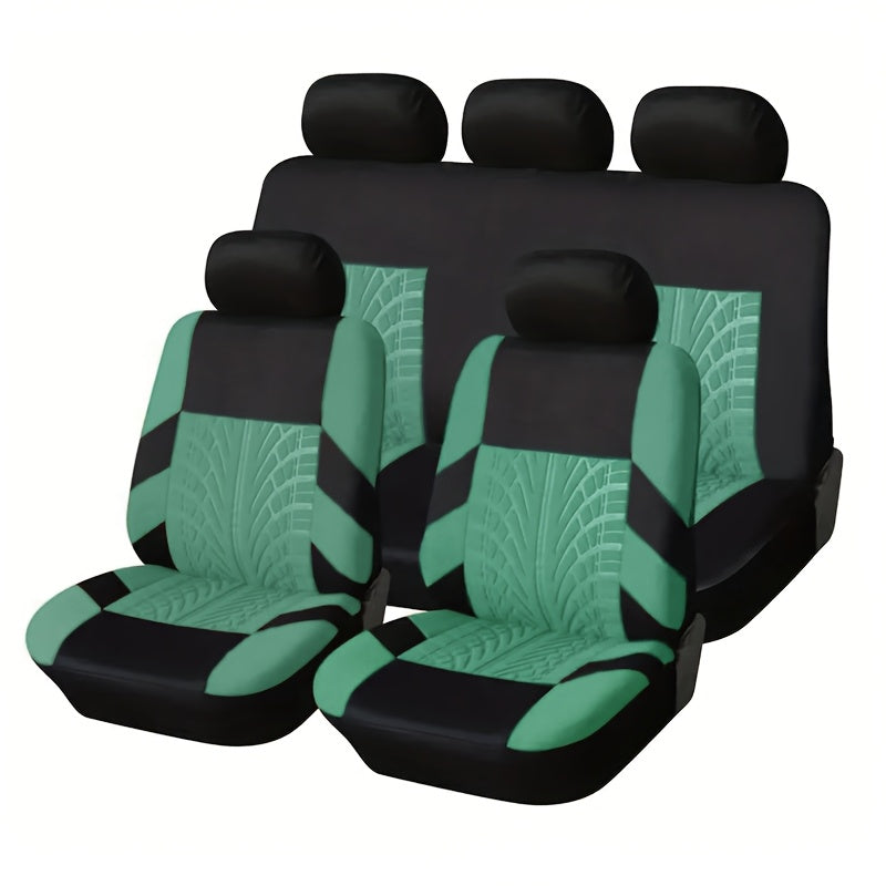 Tire Track Seat Covers Breathable Universal Set of 5    Home Decor Supply | Online Retail | ShoreShopper.com