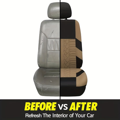Tire Track Seat Covers Breathable Universal Set of 5    Home Decor Supply | Online Retail | ShoreShopper.com
