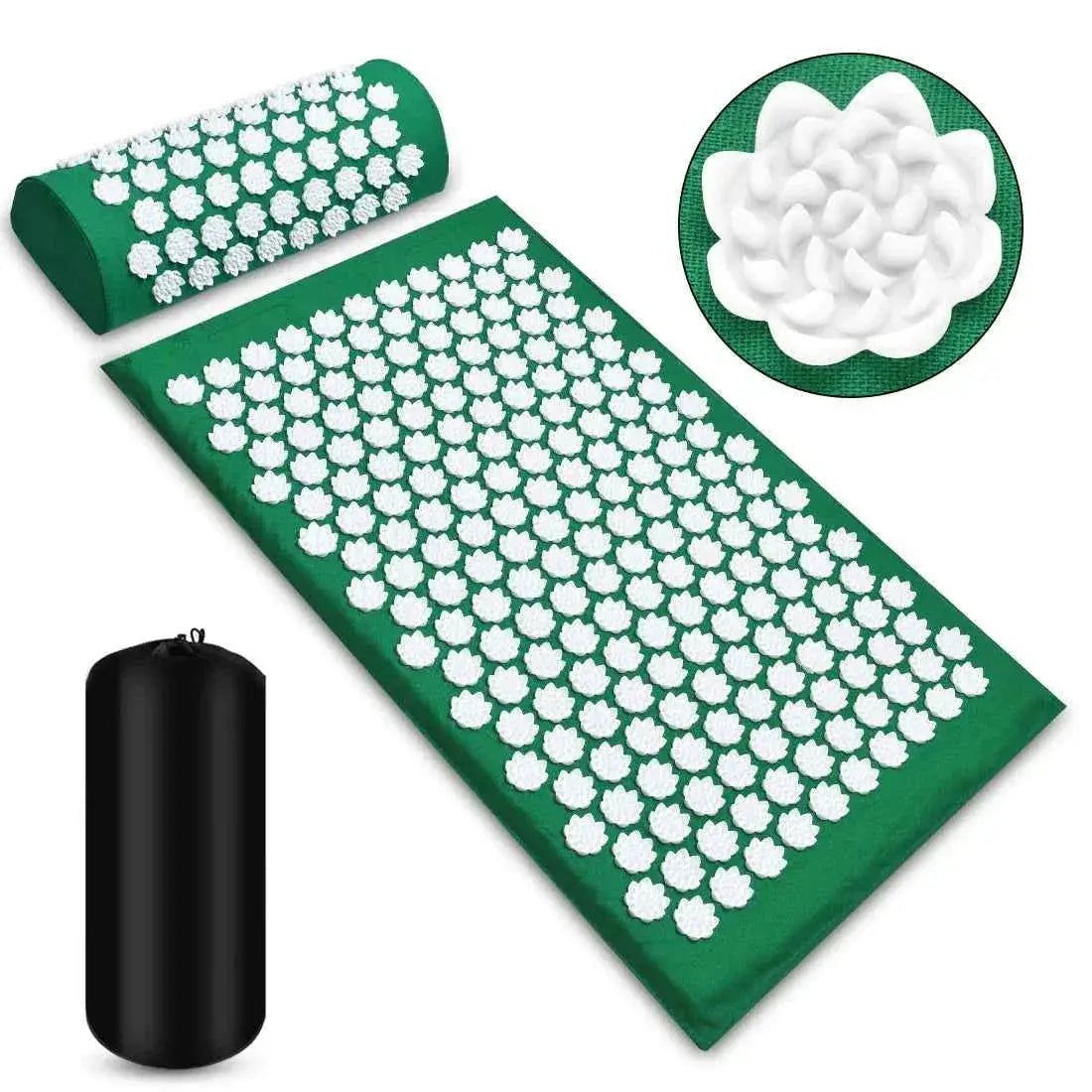 Acupressure Massage Mat Set w/ Pillow - ShoreCo.Shop