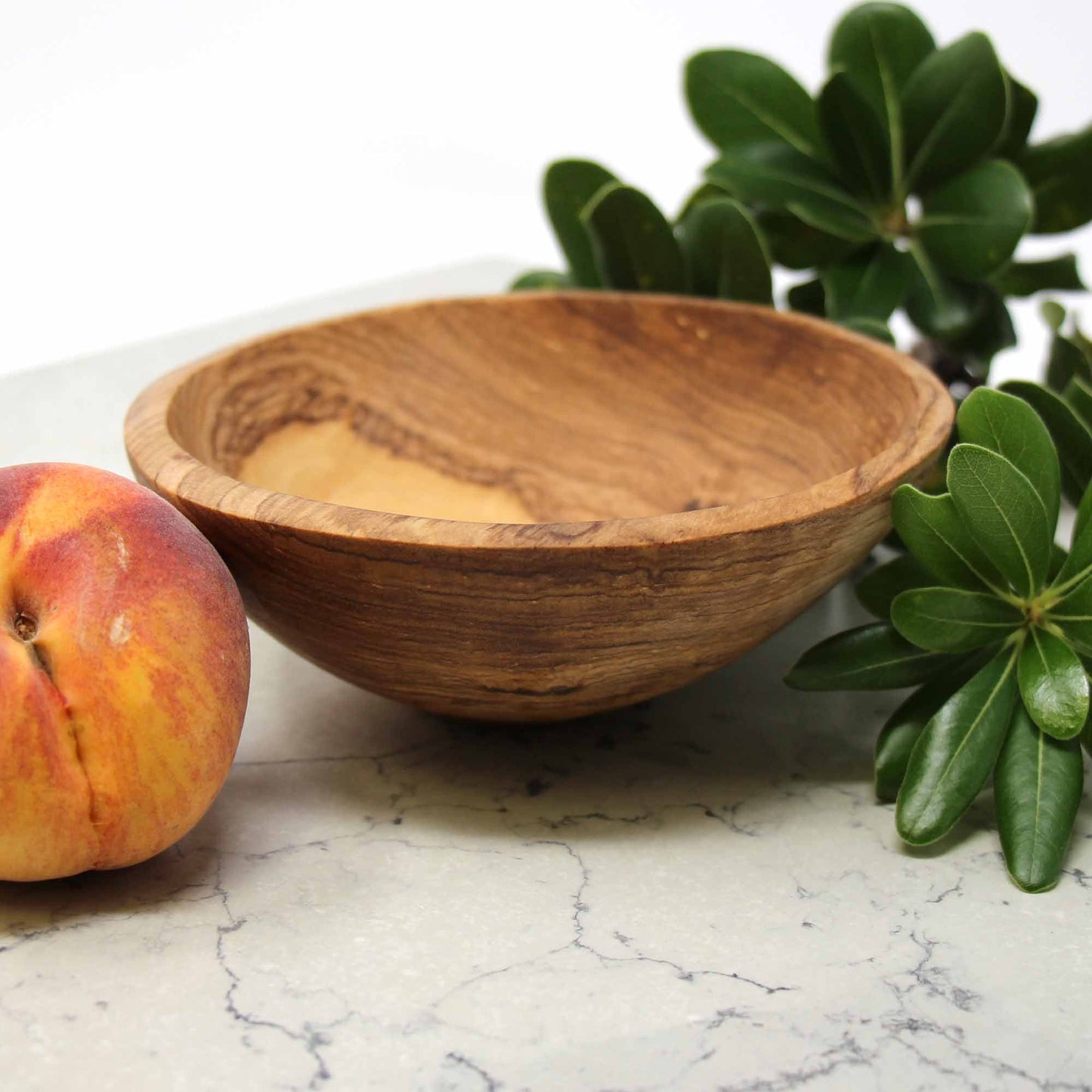 6-Inch Hand-carved Olive Wood Bowl - Jedando Handicrafts    Home Decor Supply | Online Retail | ShoreShopper.com