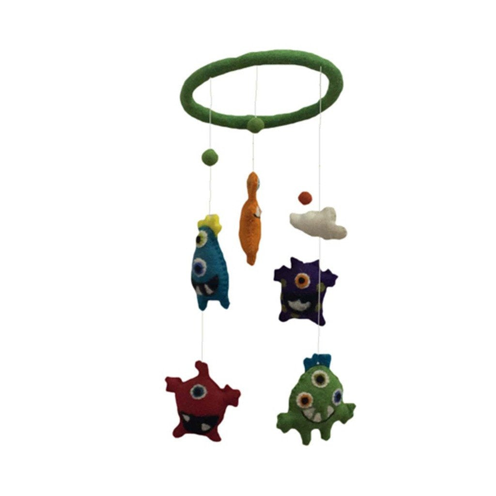 Felt Monster Mobile - Global Groove    Home Decor Supply | Online Retail | ShoreShopper.com