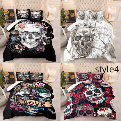 Digital Printed Bed Sheet Pillowcase Three-piece Set    Home Decor Supply | Online Retail | ShoreShopper.com