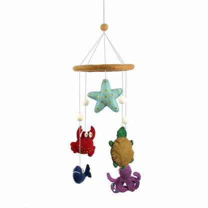Felt Deep Sea Mobile - Global Groove    Home Decor Supply | Online Retail | ShoreShopper.com