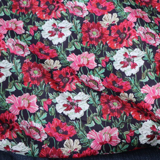 Romantic Saffron Plush Cotton Printed Fabric    Home Decor Supply | Online Retail | ShoreShopper.com