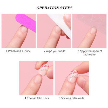 Fake Nail Patches Hand Wearing Art    Home Decor Supply | Online Retail | ShoreShopper.com