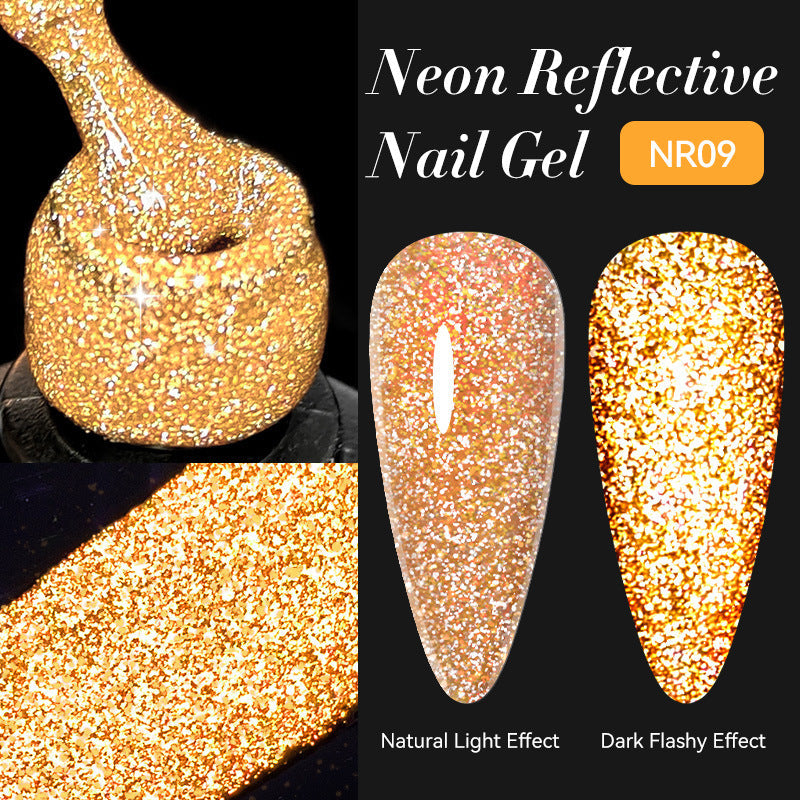 Nail Art Fluorescent Crushed Diamond Gel Polish    Home Decor Supply | Online Retail | ShoreShopper.com