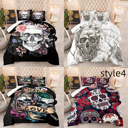 Digital Printed Bed Sheet Pillowcase Three-piece Set    Home Decor Supply | Online Retail | ShoreShopper.com