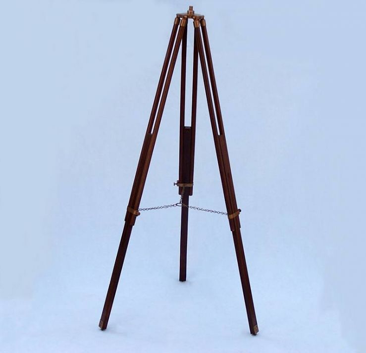 Floor Standing Admirals Antique Brass Binoculars 62""    Home Decor Supply | Online Retail | ShoreShopper.com