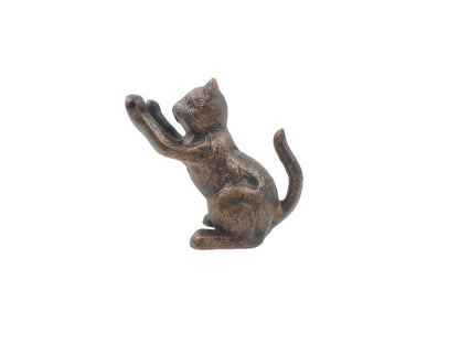 Rustic Copper Cast Iron Cat Door Stopper 5""    Home Decor Supply | Online Retail | ShoreShopper.com
