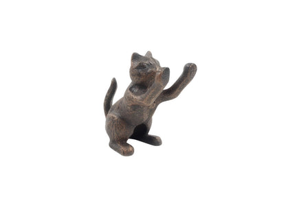 Rustic Copper Cast Iron Cat Door Stopper 5""    Home Decor Supply | Online Retail | ShoreShopper.com