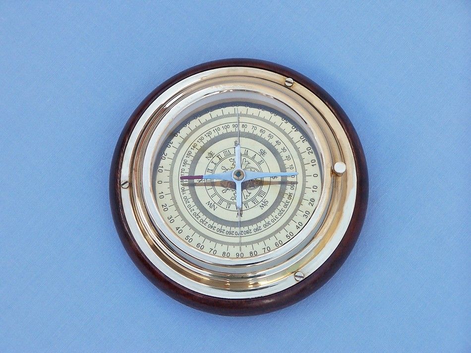 Brass Directional Desktop Compass 6""    Home Decor Supply | Online Retail | ShoreShopper.com