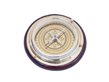 Brass Directional Desktop Compass 6""    Home Decor Supply | Online Retail | ShoreShopper.com