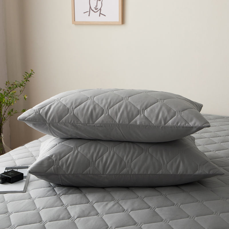 Pillow Protective Cover Pure Cotton Quilted Pillow Case Pillow Core    Home Decor Supply | Online Retail | ShoreShopper.com