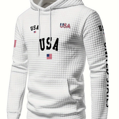 Autumn Winter Full Print Hoodie Patriotic American Flag Design    Home Decor Supply | Online Retail | ShoreShopper.com