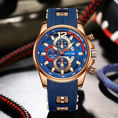1pc Men'S Fashion Casual Quartz Watch, Silicone Strap, Date Display - Stylish Casual Wristwatch for Casual Attire, Casual Wristwatch | Sporty Watch Design | Quartz Movement, Thanksgiving, Christmas The Perfect Gift Reloj Para    Home Decor Supply | Online Retail | ShoreShopper.com