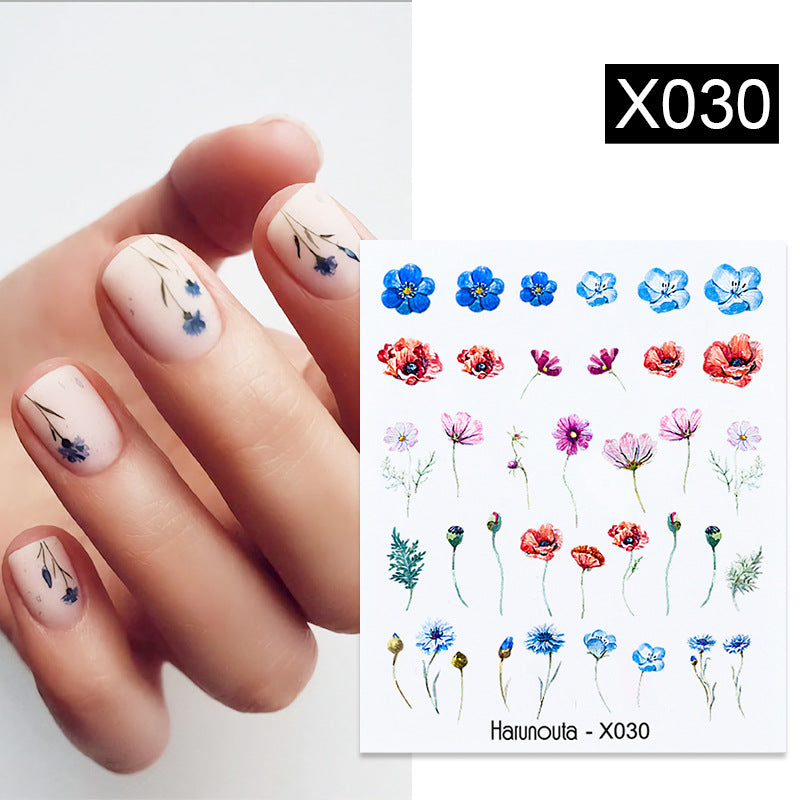 Nail Art Butterfly Sticker Flower Leaf Decal    Home Decor Supply | Online Retail | ShoreShopper.com