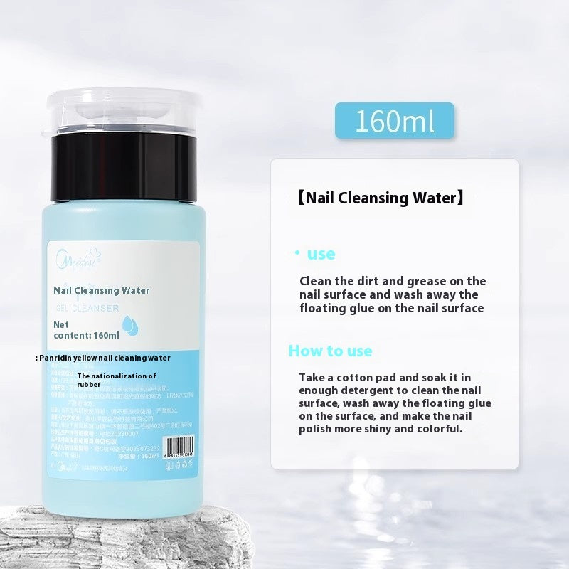 Nail Art Press Bottle Nail Remover Cleaning Solution    Home Decor Supply | Online Retail | ShoreShopper.com