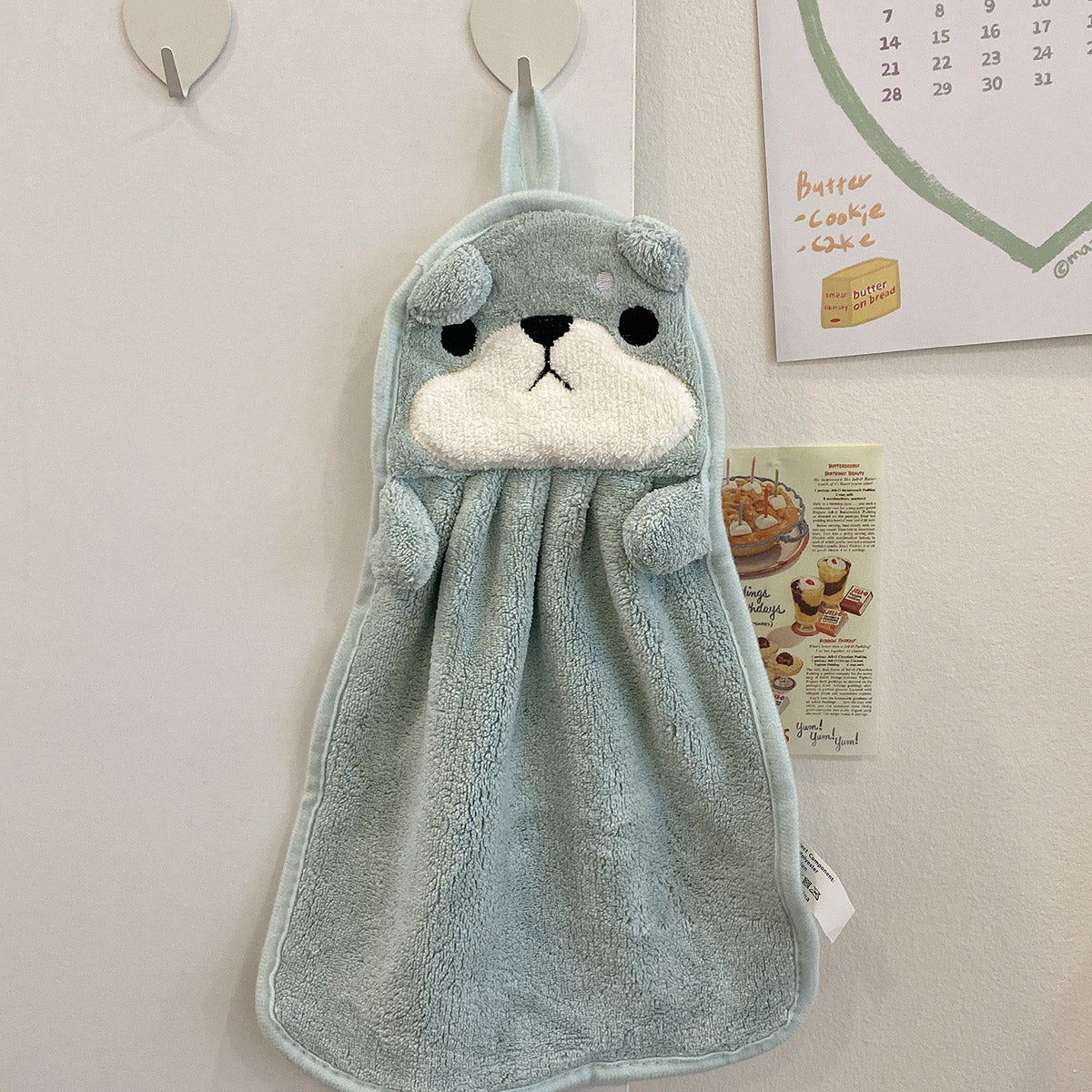 Towels Can Hang Coral Fleece Absorbent Towels To Wipe Face Bathroom Children    Home Decor Supply | Online Retail | ShoreShopper.com