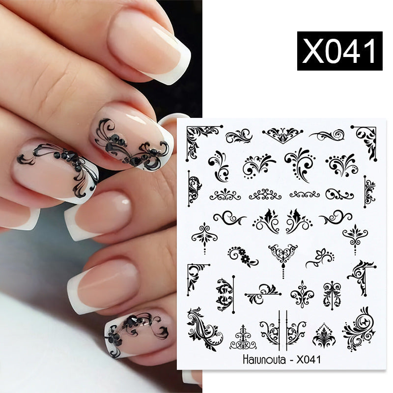 Nail Art Butterfly Sticker Flower Leaf Decal    Home Decor Supply | Online Retail | ShoreShopper.com