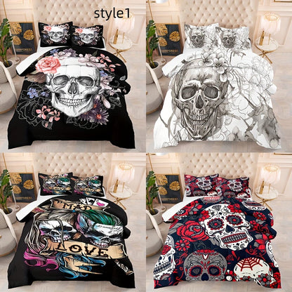 Digital Printed Bed Sheet Pillowcase Three-piece Set    Home Decor Supply | Online Retail | ShoreShopper.com