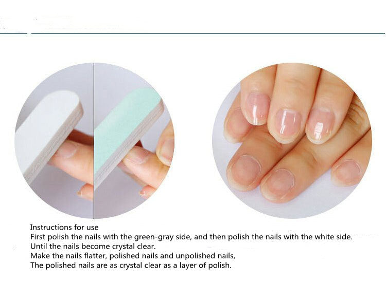 Nail Art Supplies Nail Polishing Strip Waxing Strip Double-sided Dual-use Nail Art Polishing Tool    Home Decor Supply | Online Retail | ShoreShopper.com