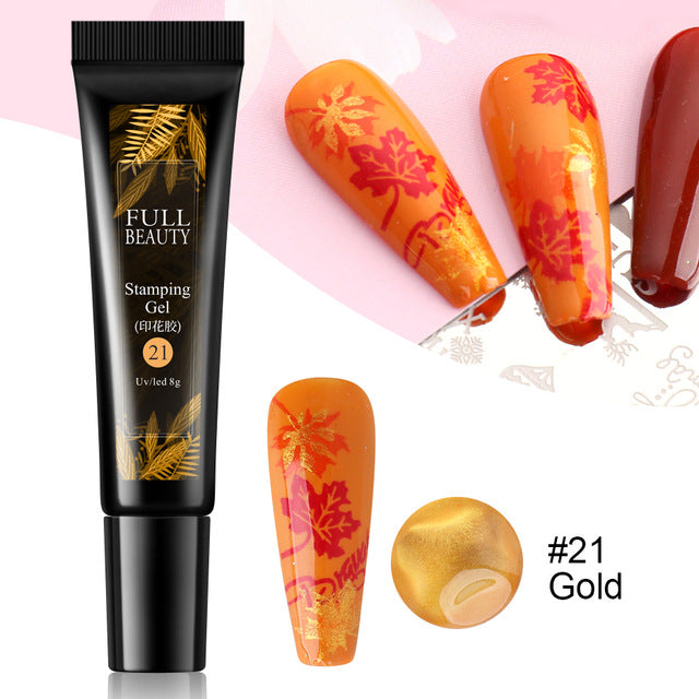 Nail Art Fluorescent Printing Glue, Nail Template Transfer Glue Hose Set    Home Decor Supply | Online Retail | ShoreShopper.com