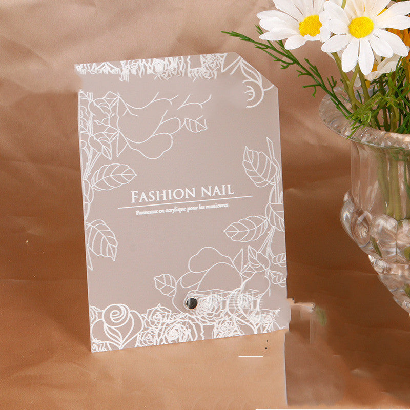 Printed Rose Nail Art Work Nail Piece Display Board    Home Decor Supply | Online Retail | ShoreShopper.com