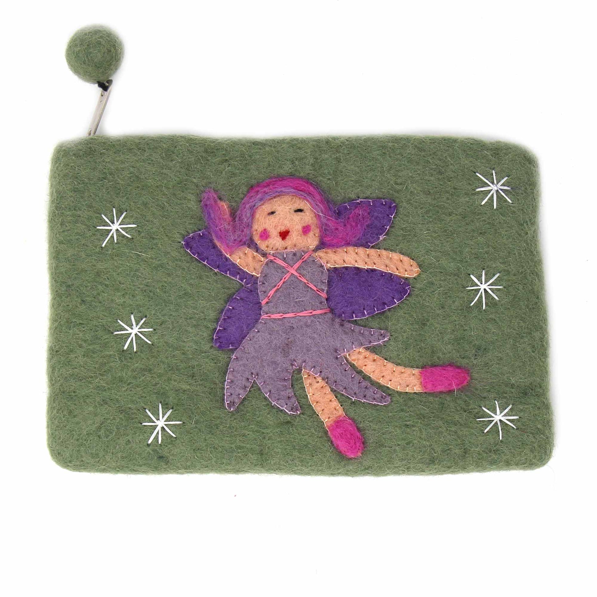 Hand Crafted Felt Starry Fairy Pouch    Home Decor Supply | Online Retail | ShoreShopper.com