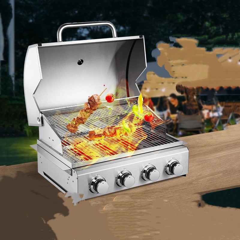 The Multi-functional Barbecue Grill Is Windproof And Rust-proof