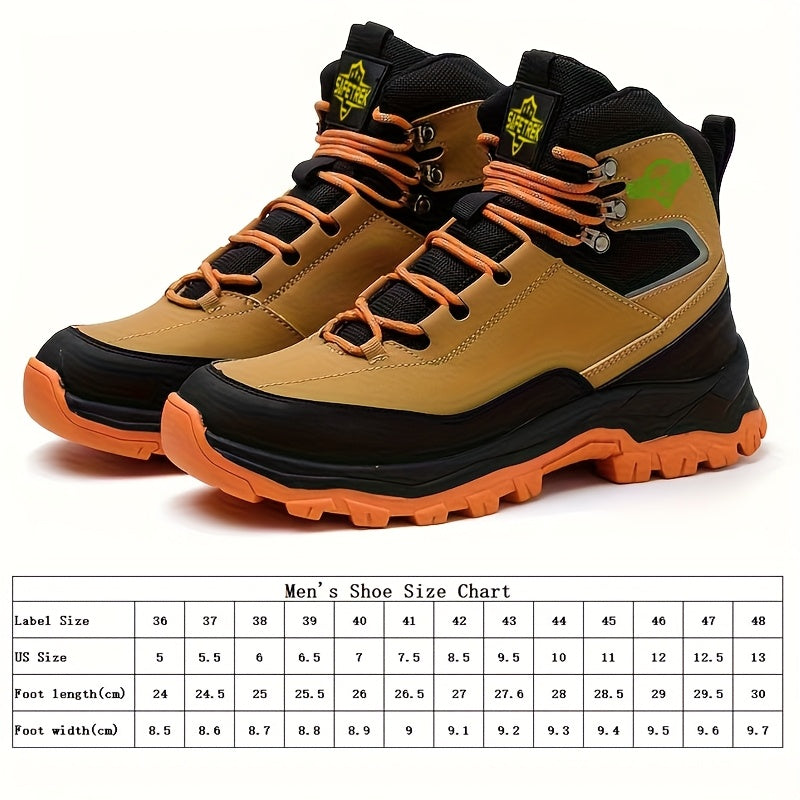 Steel Toes Work Shoes for Men Premium Microfiber Water Resistant Slip Resistant Industrial Safety Steel Toe Work Boots    Home Decor Supply | Online Retail | ShoreShopper.com