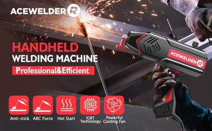 ACEWELDER 120Amp Handheld Welding Machine 110V Portable Electric ARC Welder Gun with Inverter Current Adjustment Stick Welder IP21S    Home Decor Supply | Online Retail | ShoreShopper.com