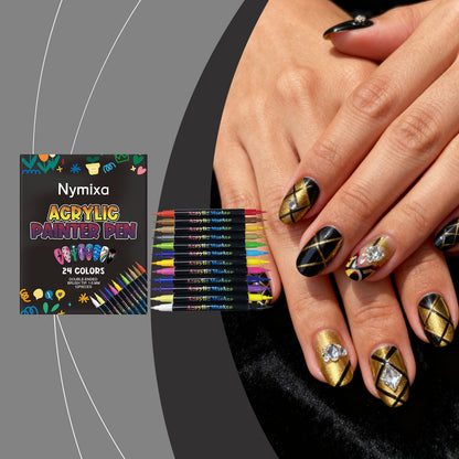 Double-ended Nail Art Pen Set    Home Decor Supply | Online Retail | ShoreShopper.com