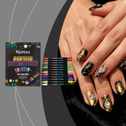 Double-ended Nail Art Pen Set    Home Decor Supply | Online Retail | ShoreShopper.com
