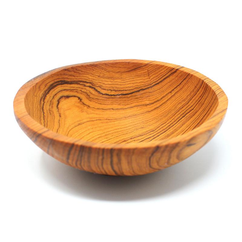 6-Inch Hand-carved Olive Wood Bowl - Jedando Handicrafts    Home Decor Supply | Online Retail | ShoreShopper.com