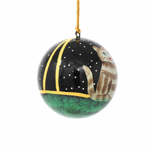 Handpainted Ornament Cat - Pack of 3    Home Decor Supply | Online Retail | ShoreShopper.com