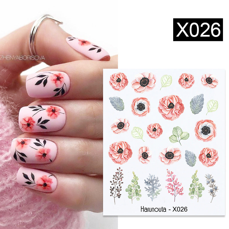 Nail Art Butterfly Sticker Flower Leaf Decal    Home Decor Supply | Online Retail | ShoreShopper.com