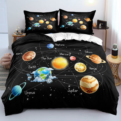 Beddings Digital Printed Three-piece Set    Home Decor Supply | Online Retail | ShoreShopper.com