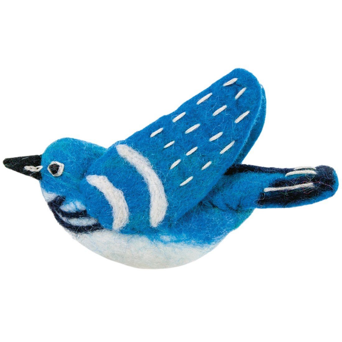 Wild Woolies Felt Bird Garden Ornament - Cerulean Hummingbird - Wild Woolies (G)    Home Decor Supply | Online Retail | ShoreShopper.com